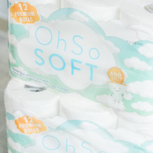 The OhSo Co. OhSo Soft Premium Bath Tissue 24 Rolls (2-12 Packs)