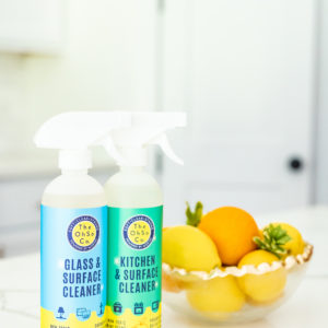 The OhSo Co. Kitchen Cleaner and Glass Cleaner Combo Pack