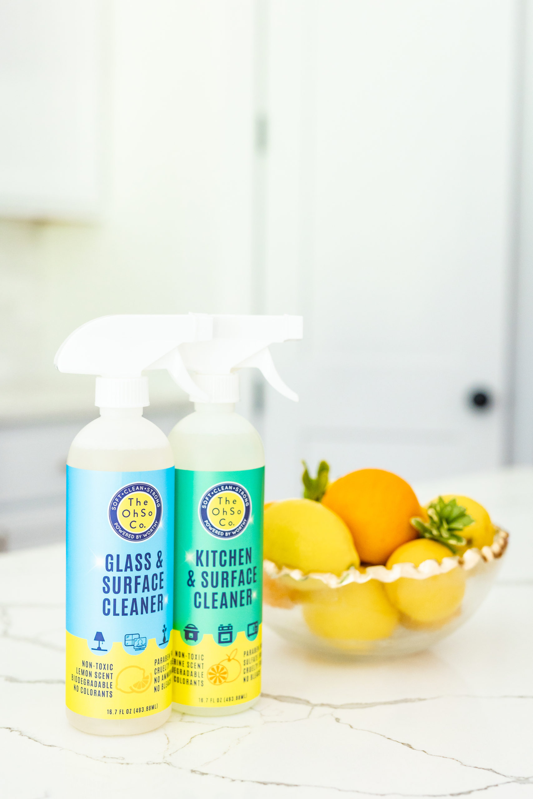 The OhSo Co. Kitchen Cleaner and Glass Cleaner Combo Pack at www.TheOhSoCo.com