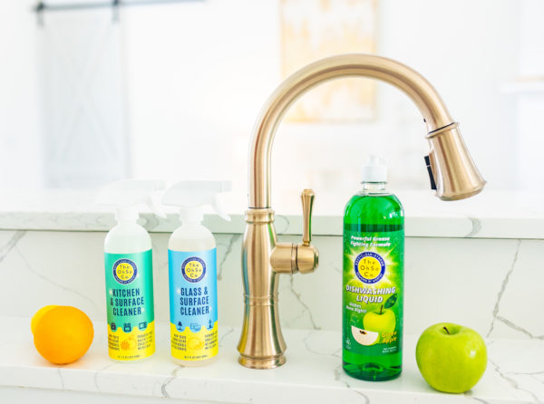 The OhSo Co. Household Cleaners and Green Apple Dishwashing Liquid Combo Pack at www.TheOhSoCo.com