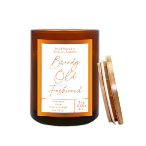 The OhSo Co. Soy Wax Candle Brandy Old Fashioned at www.TheOhSoCo.com