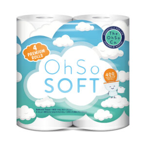 The OhSo Co.  OhSo Soft Bathroom Tissue 4pk